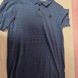 Hurley Men's Blue Polo Shirt